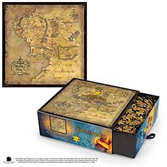 Puzzle - Carte de la Terre du Milieu